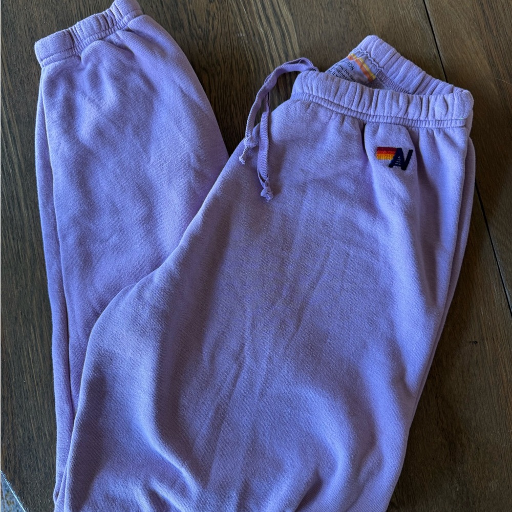 Aviator Nation Lavender Joggers